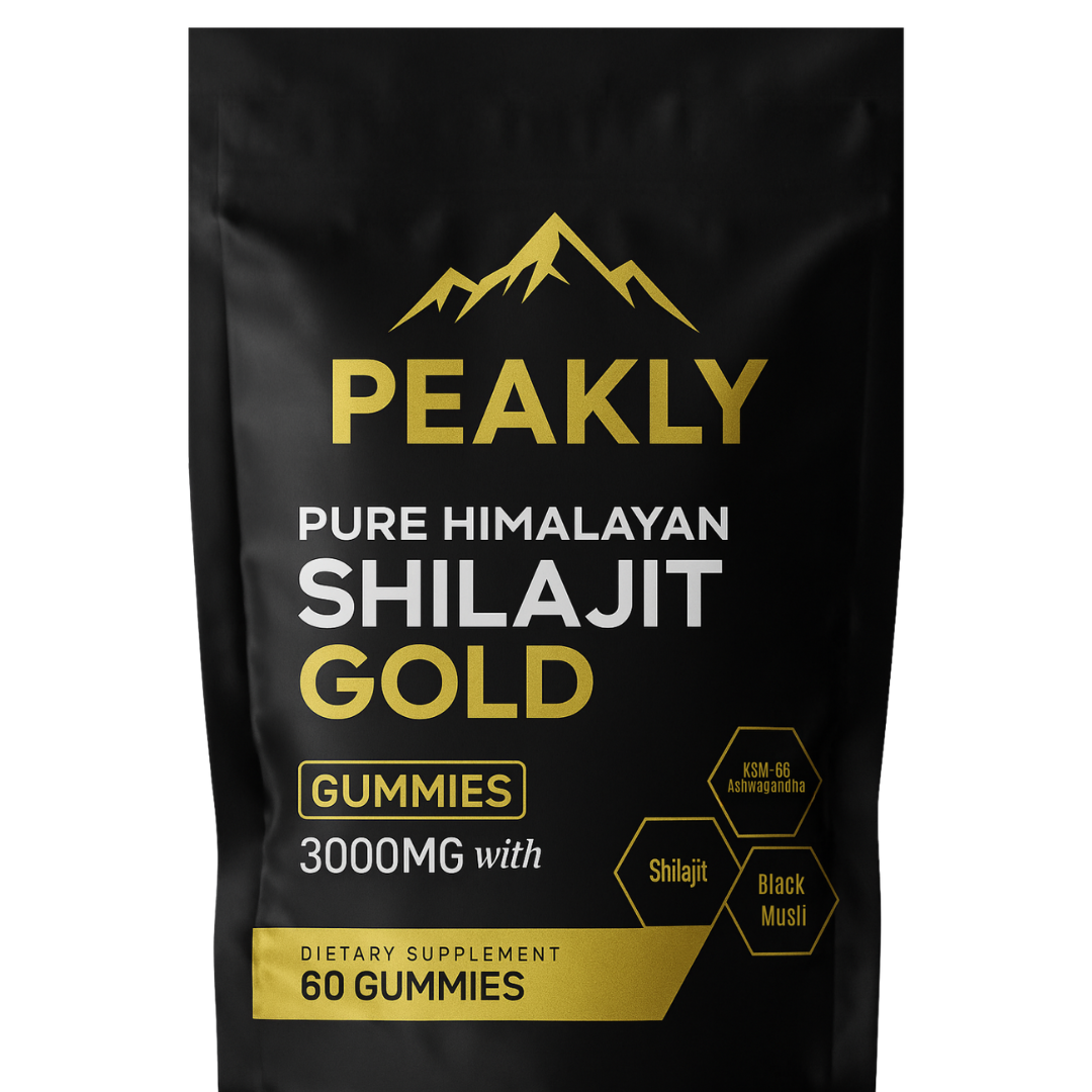 PEAKLY™ Pure Shilajit Gummies